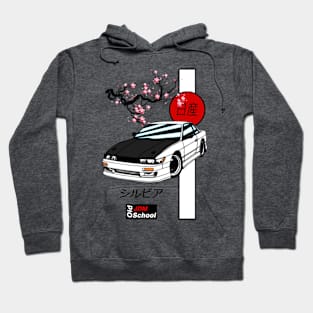 JDM Silvia S13 Red Sun Edition Hoodie